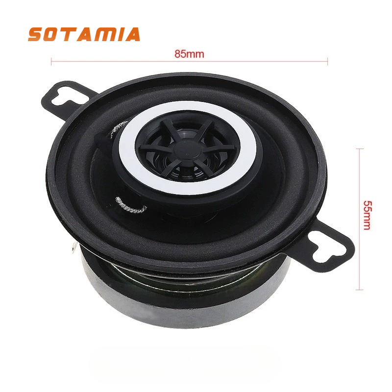 Home Cinema Wireless Speakers - SOTAMIA 1PCS 3.5 Inch Coaxial Speaker
