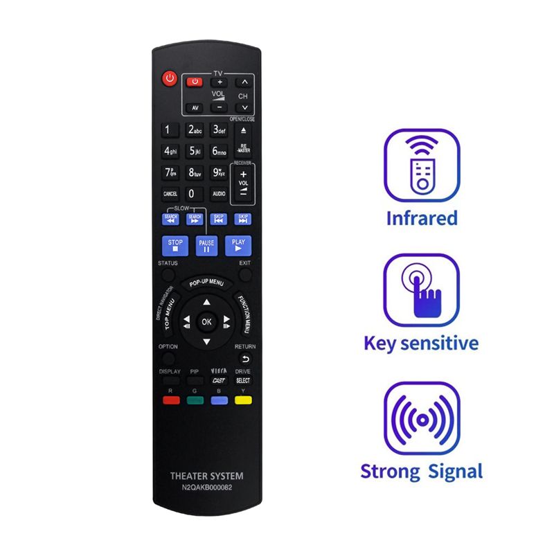 Blu Ray Disc Player - DT21 N2QAKB000082 Replacement Remote Control for