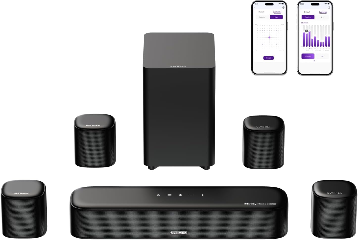 Home Cinema Dolby Atmos 7.1 - 7.1-Channel Dolby Atmos Surround Sound System