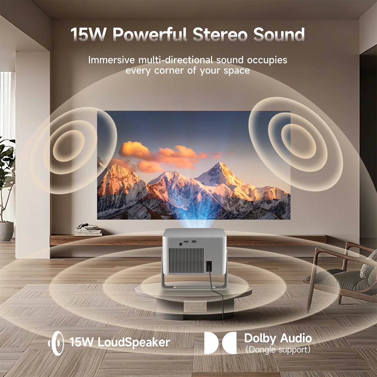 Magcubic HY350GTV Projector wi - огляд і ціна Home Cinema Mini