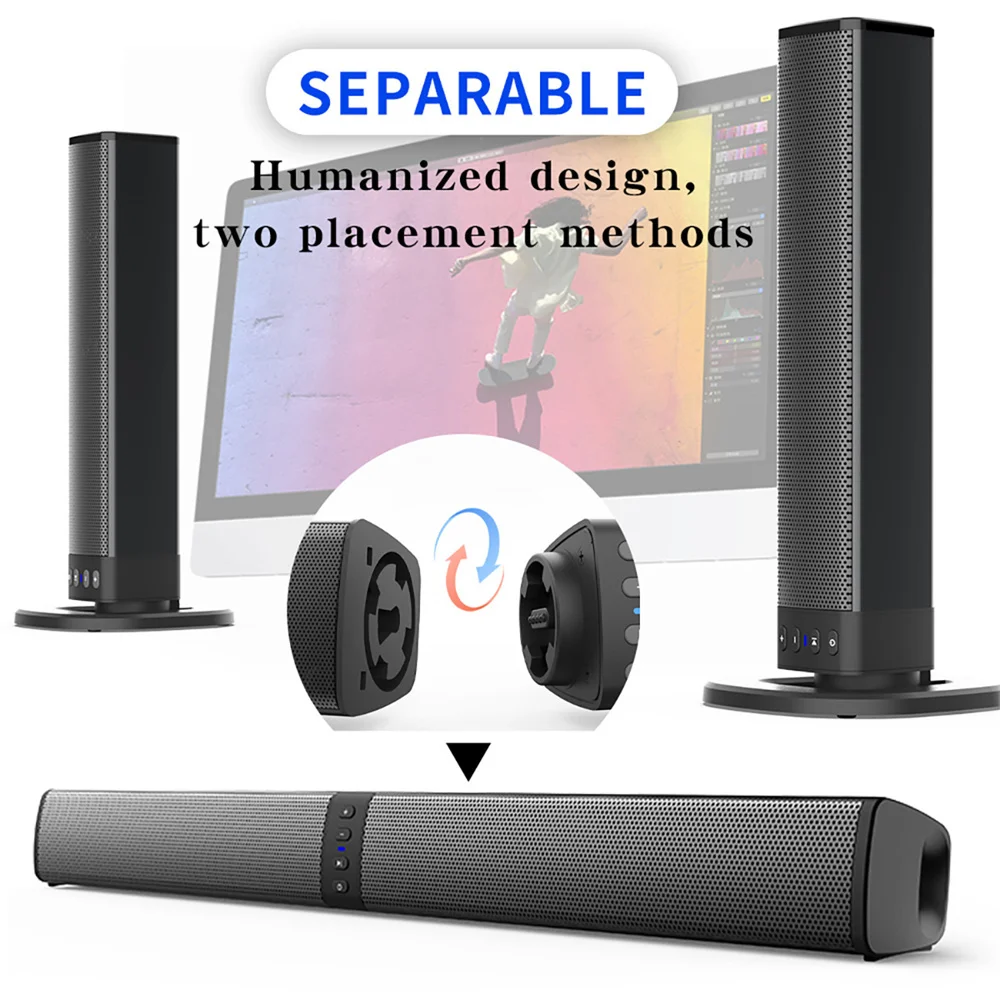 Wireless Bluetooth TV Sound Ba - огляд і ціна Home Cinema Wireless Speakers