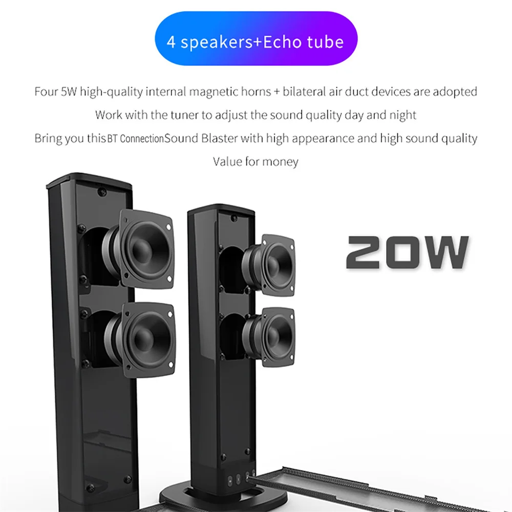 Wireless Bluetooth TV Sound Ba - огляд і ціна Home Cinema Wireless Speakers