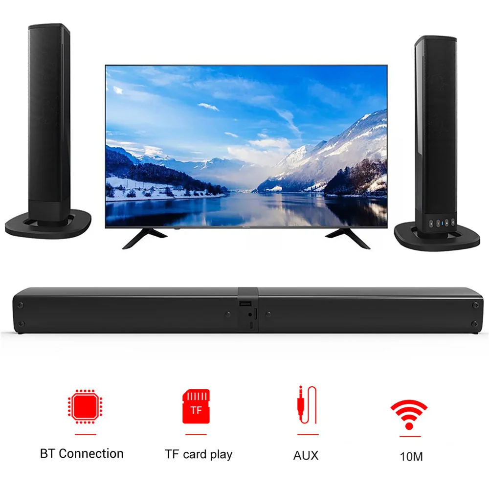 Wireless Bluetooth TV Sound Ba - огляд і ціна Home Cinema Wireless Speakers