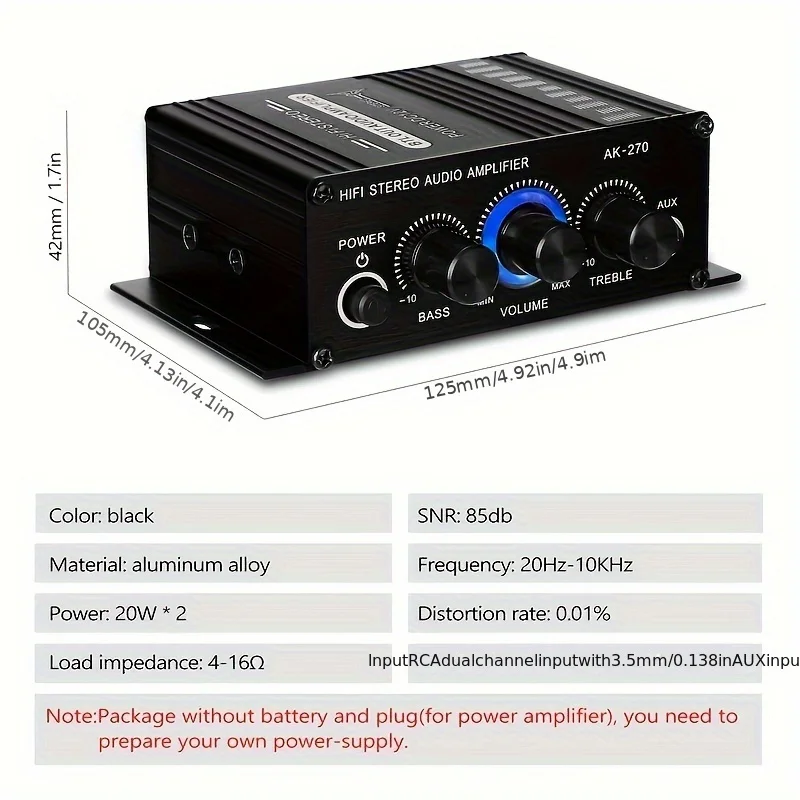 AK-270 HIFI Amplifier Channel  - огляд і ціна Klipsch Home Cinema