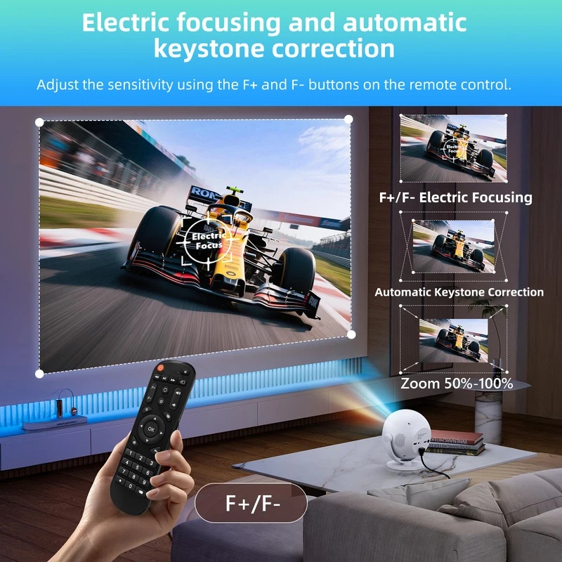 4K Mini Projector Portable Ult - огляд і ціна Home Cinema Mini