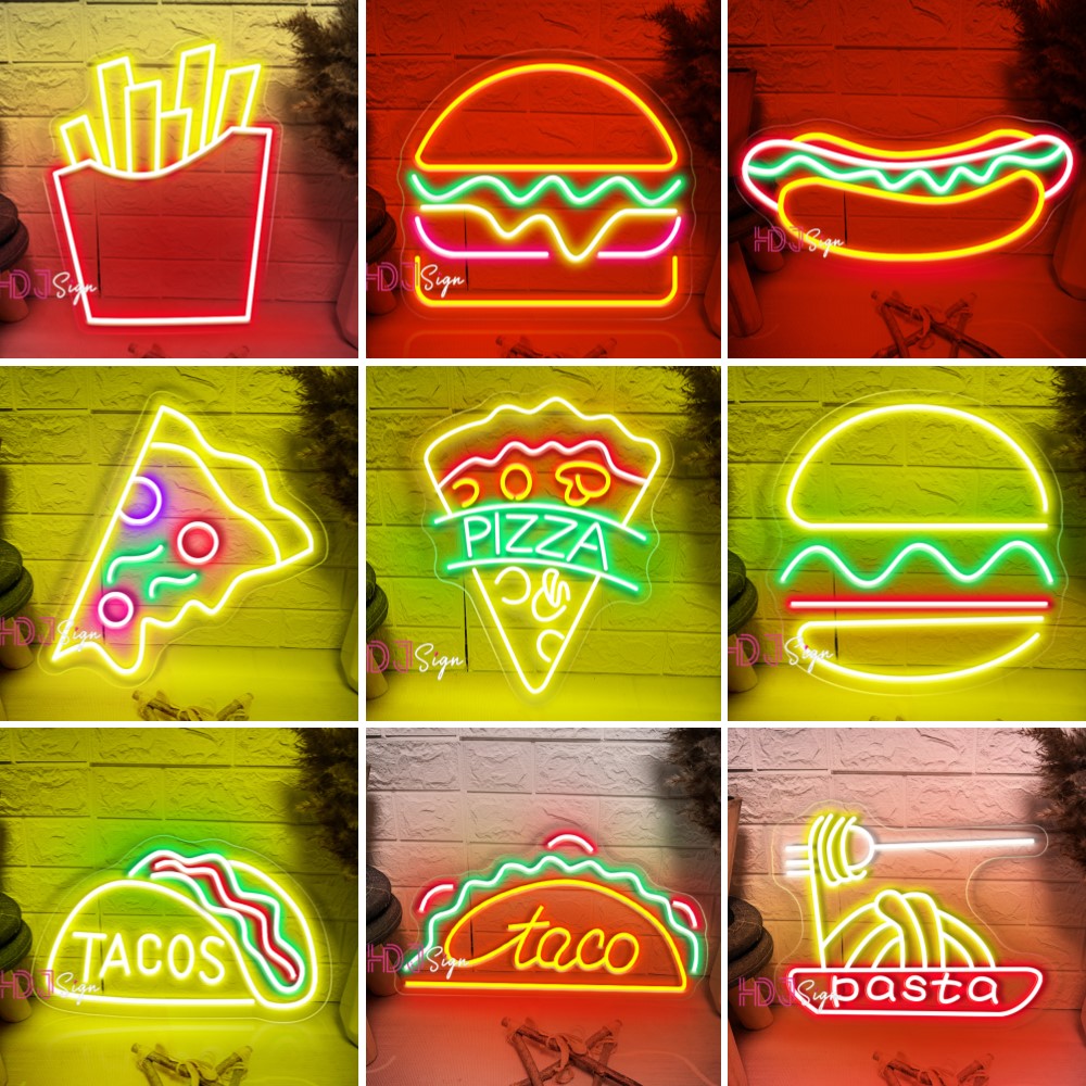 Chips Neon Light Led Lights Fr - огляд і ціна Home Cinema Food