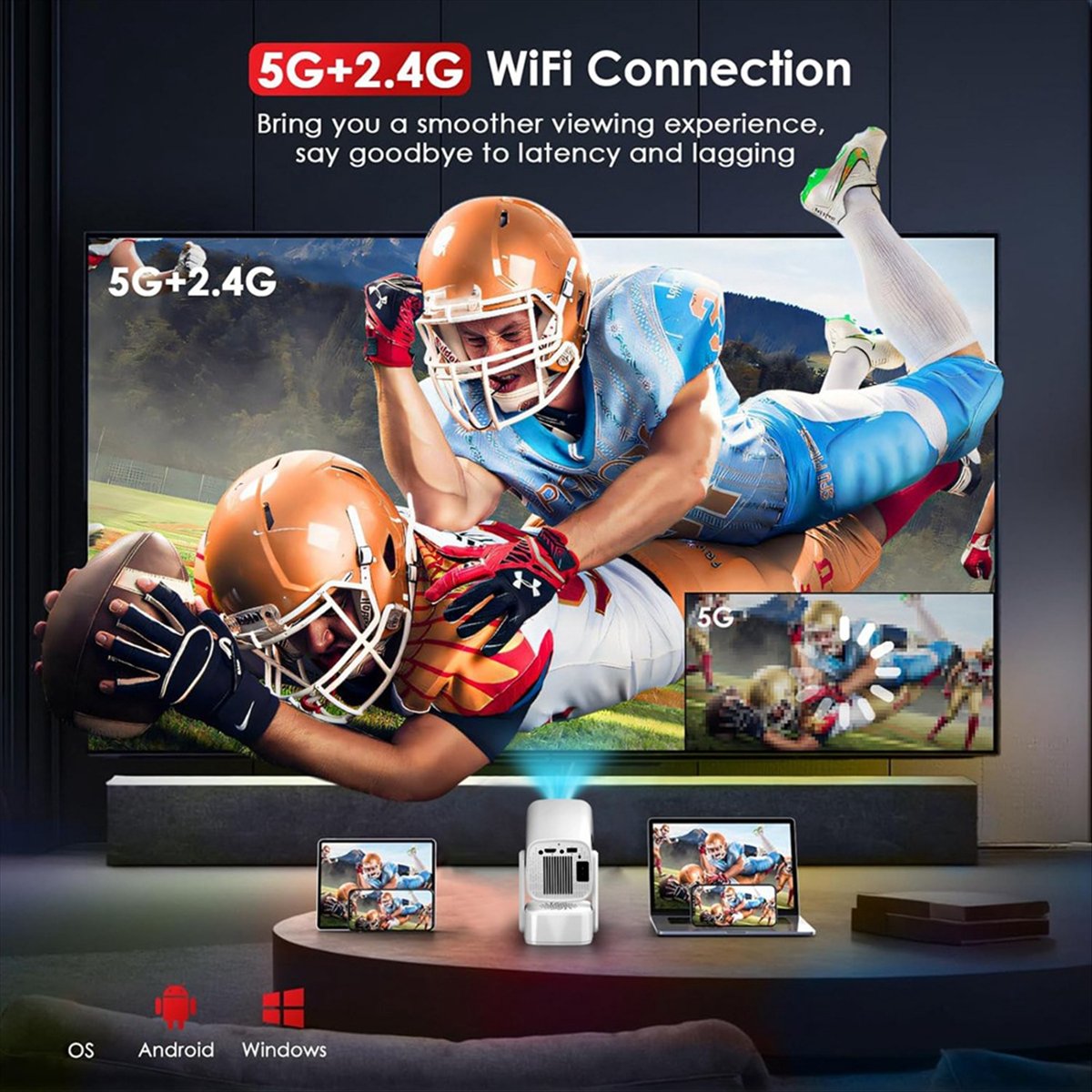 Top Y7S Mini Smart Projector 4 - огляд і ціна Home Cinema Mini
