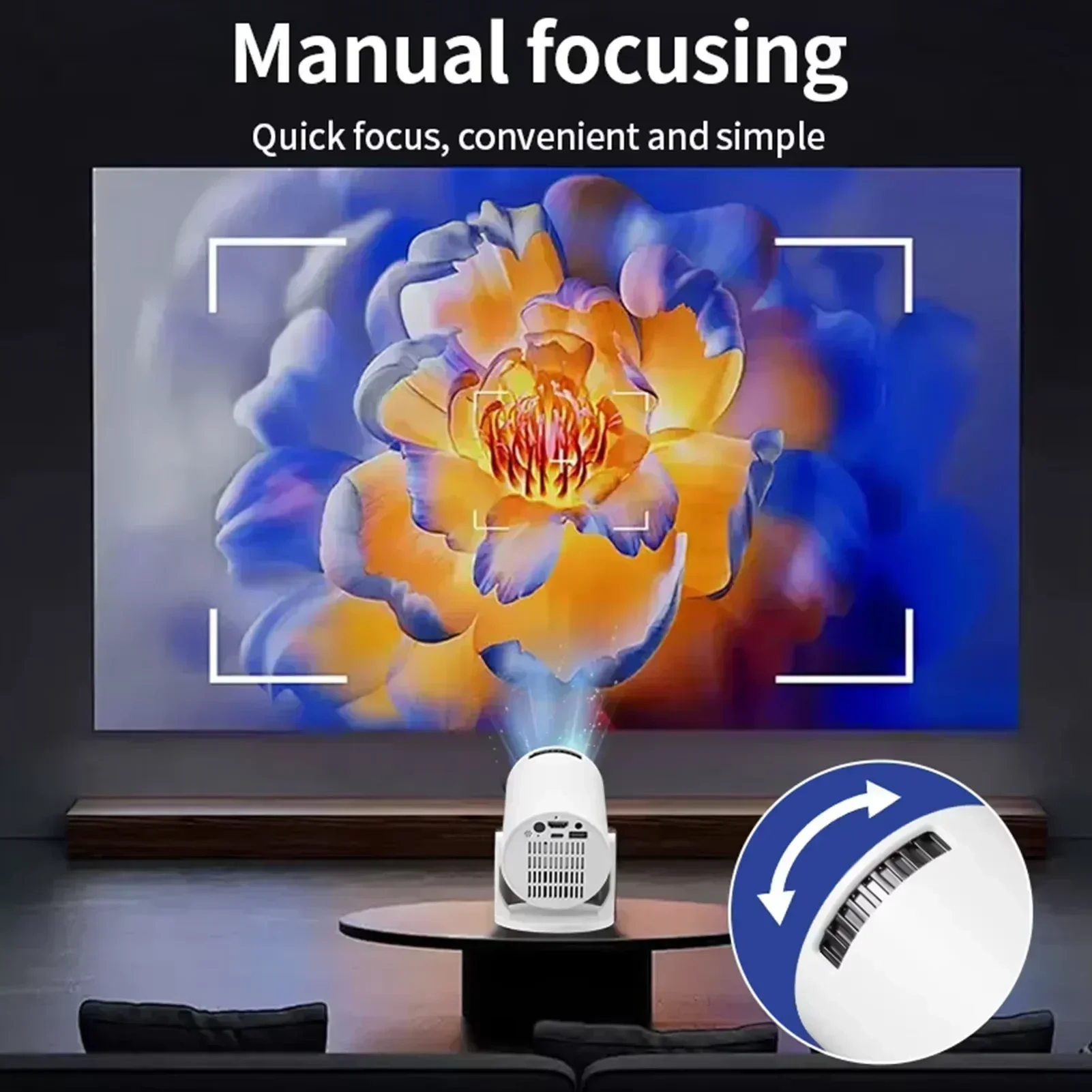 New SmartProjector Mini HY300  - огляд і ціна Home Cinema Compact