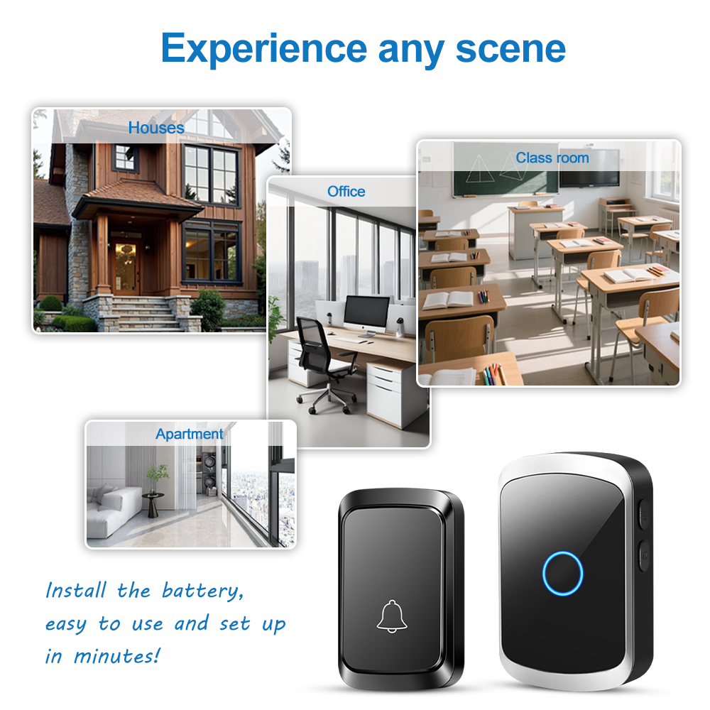 Smart Wireless Doorbell Door C - огляд і ціна Home Cinema Kit