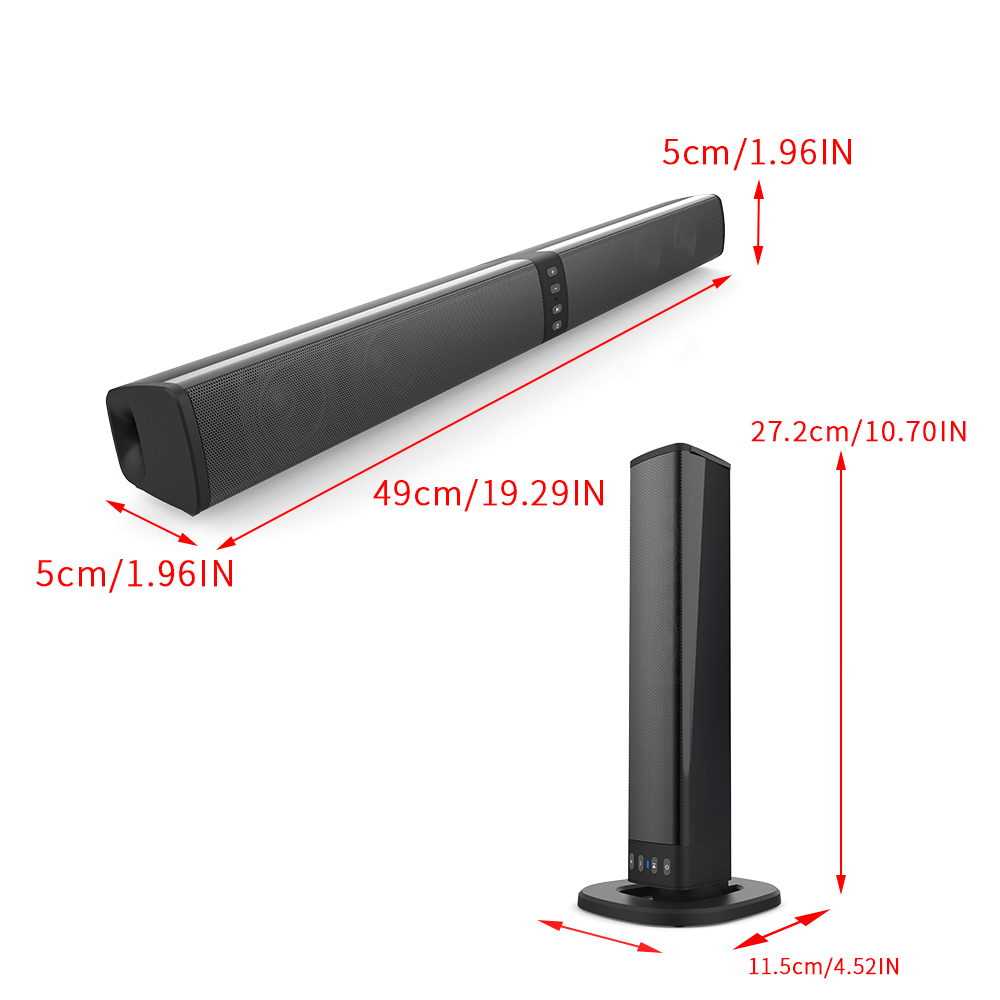 Powerful Soundbar Sound Radio  - огляд і ціна Home Cinema Wireless Speakers