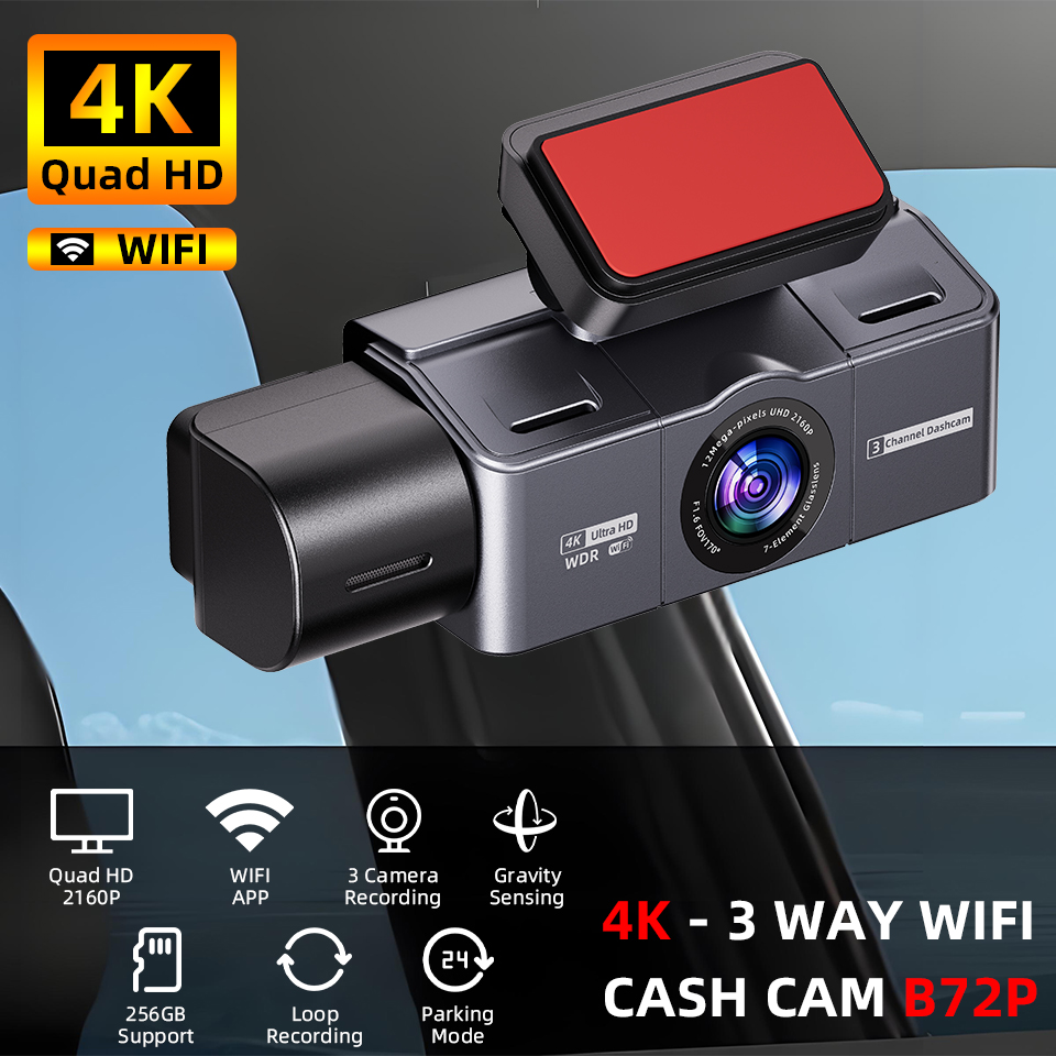 Acceo 4K Dash Cam 3 Channel Ca - огляд і ціна Home Cinema Blu Ray Sony