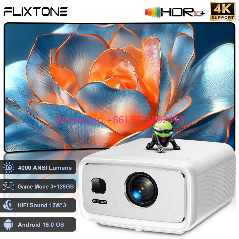 FlixTone D10S 4000 ANSI Full H - огляд і ціна Home Cinema Movies