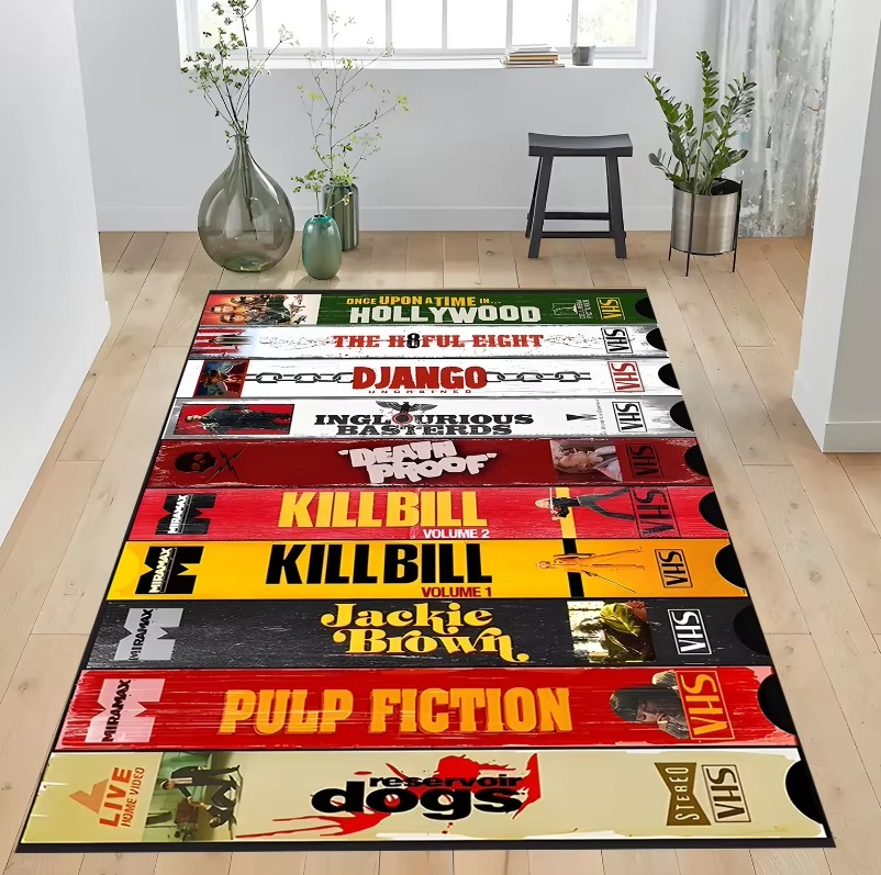 Retro Horror Movie Rug Cinema  - огляд і ціна Home Cinema Movies