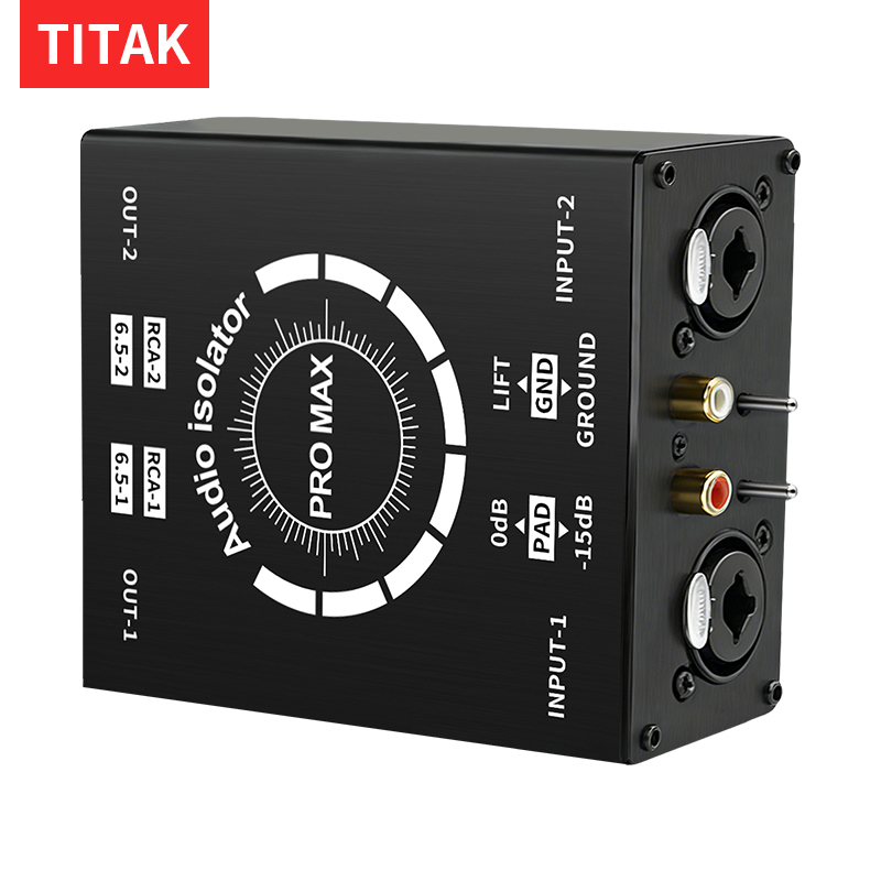 3Pin XLR/RCA/TS/TRS Ground Loo - огляд і ціна Home Cinema Kit