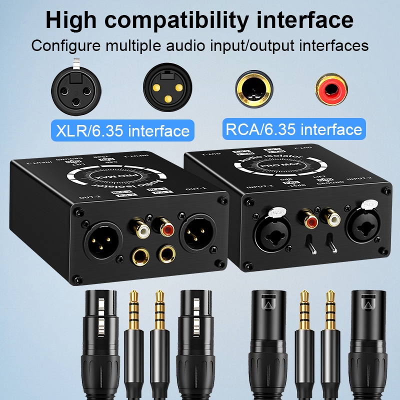 3Pin XLR/RCA/TS/TRS Ground Loo - огляд і ціна Home Cinema Kit