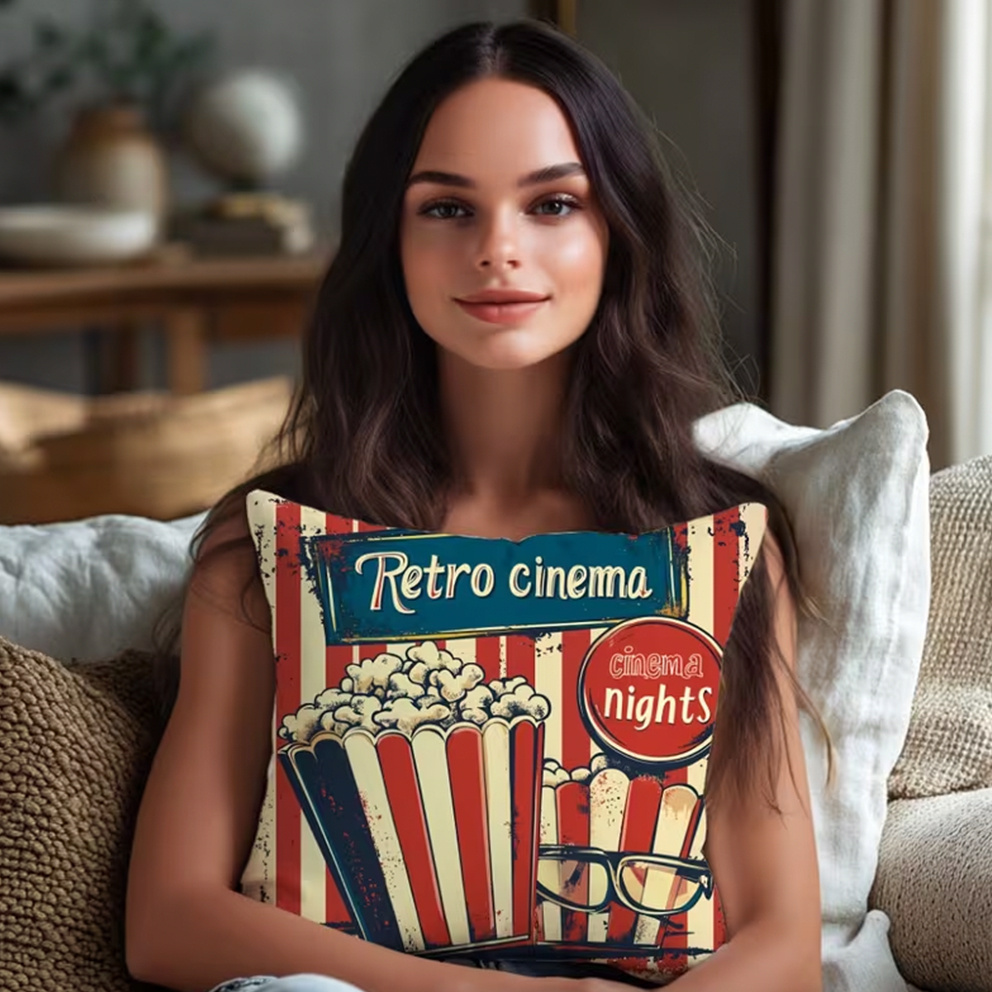 4pcs Retro Vintage Pillow Case - огляд і ціна Home Cinema Food