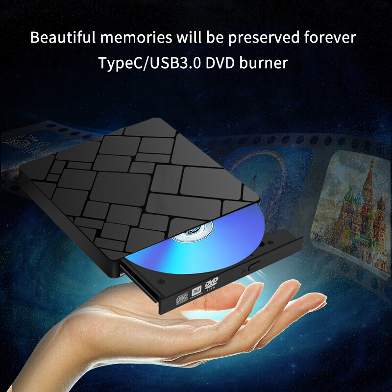 【U】TypeC+USB 3.0 External Blu- - огляд і ціна Blu Ray Disc Player