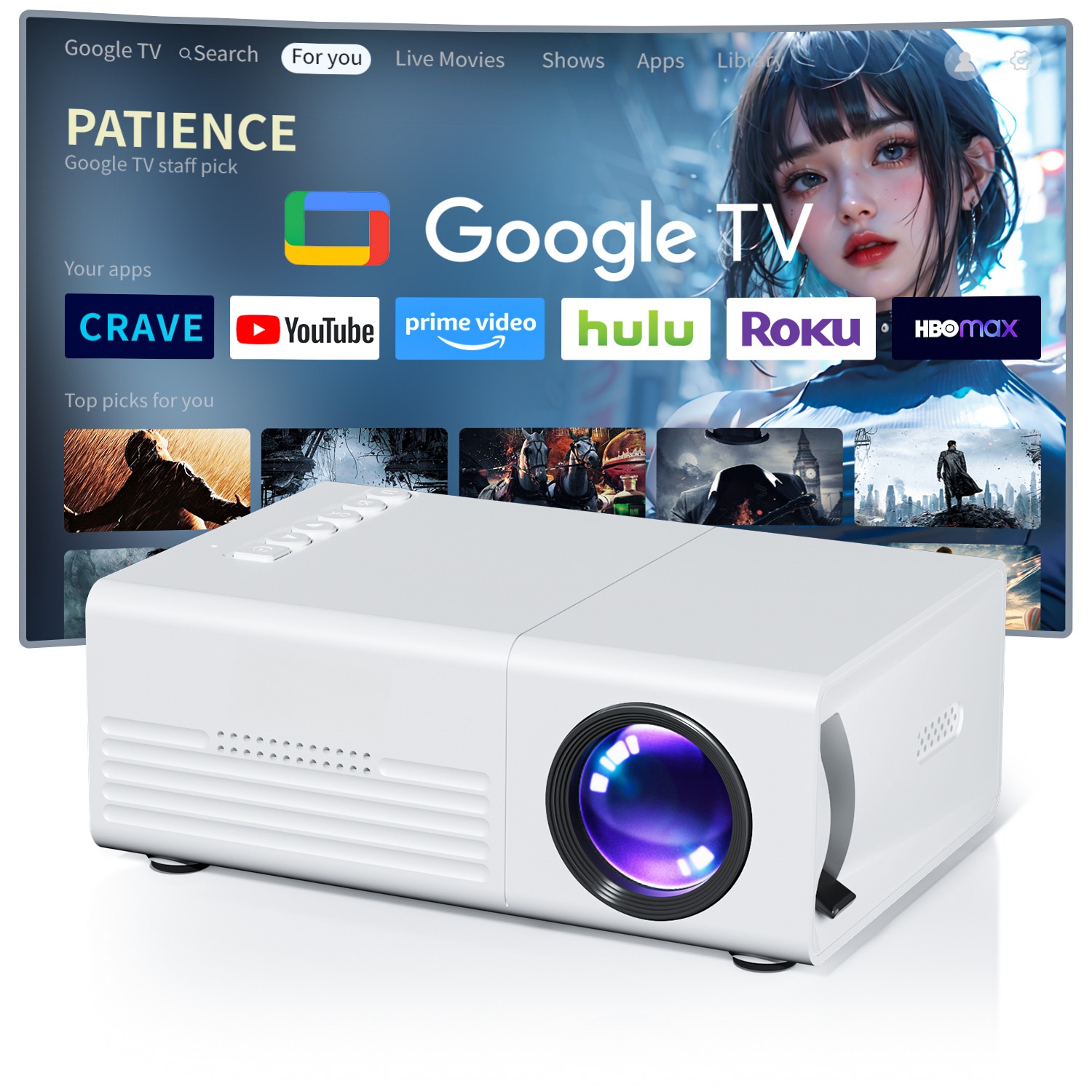 Mini Projector TFT LCD Wifi Bl - огляд і ціна Home Cinema Compact