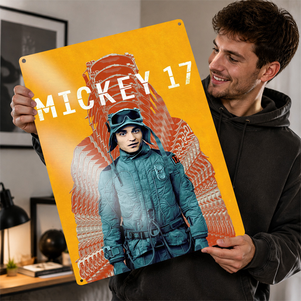 Mickey 17 Movie Metal Poster C - огляд і ціна Home Cinema Movies