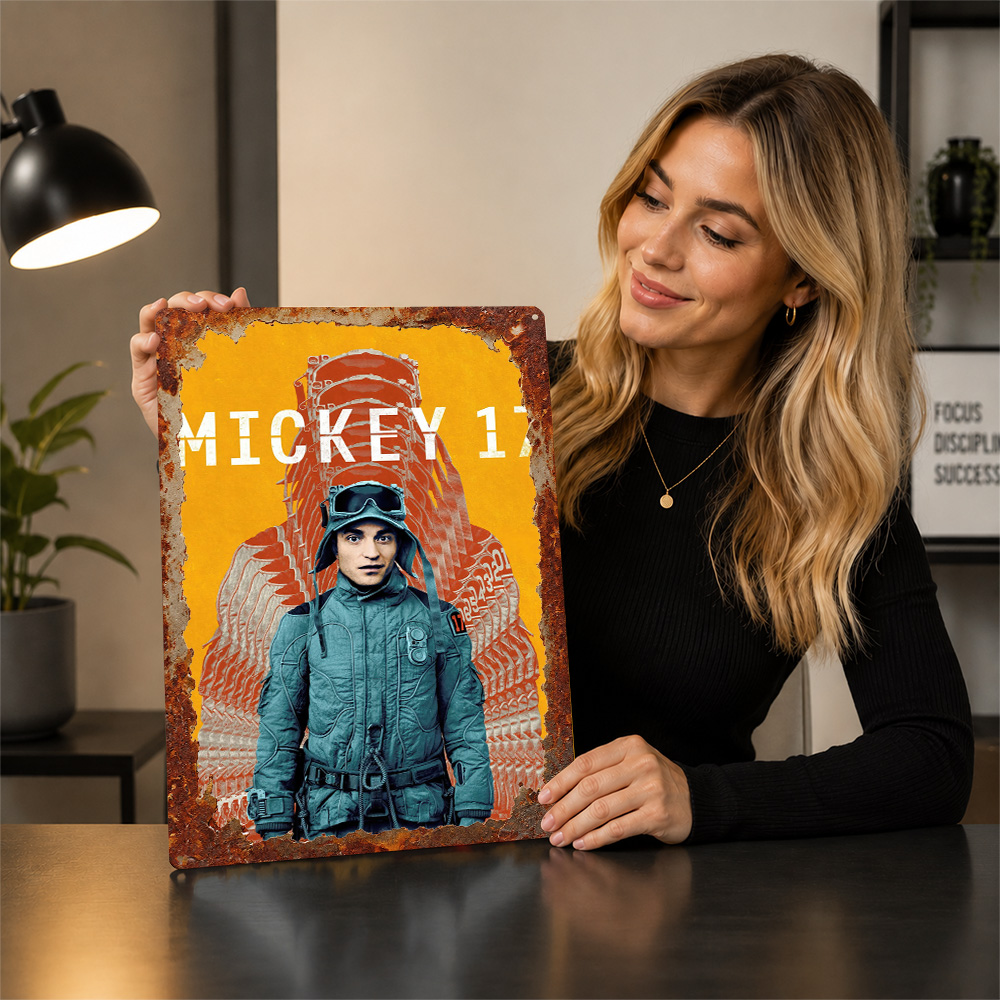 Mickey 17 Movie Metal Poster C - огляд і ціна Home Cinema Movies