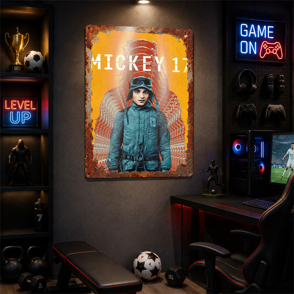Mickey 17 Movie Metal Poster C - огляд і ціна Home Cinema Movies