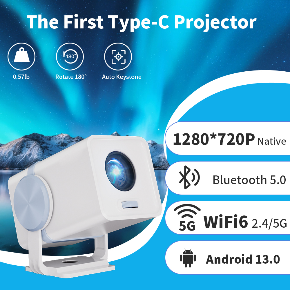 DESS Projector Android 13 Dual - огляд і ціна Home Cinema Compact