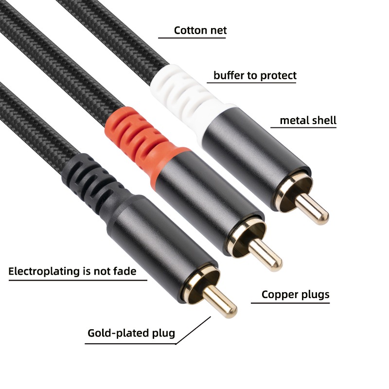 1/2/3M 1 RCA Male To 2 RCA Mal - огляд і ціна Klipsch Home Cinema