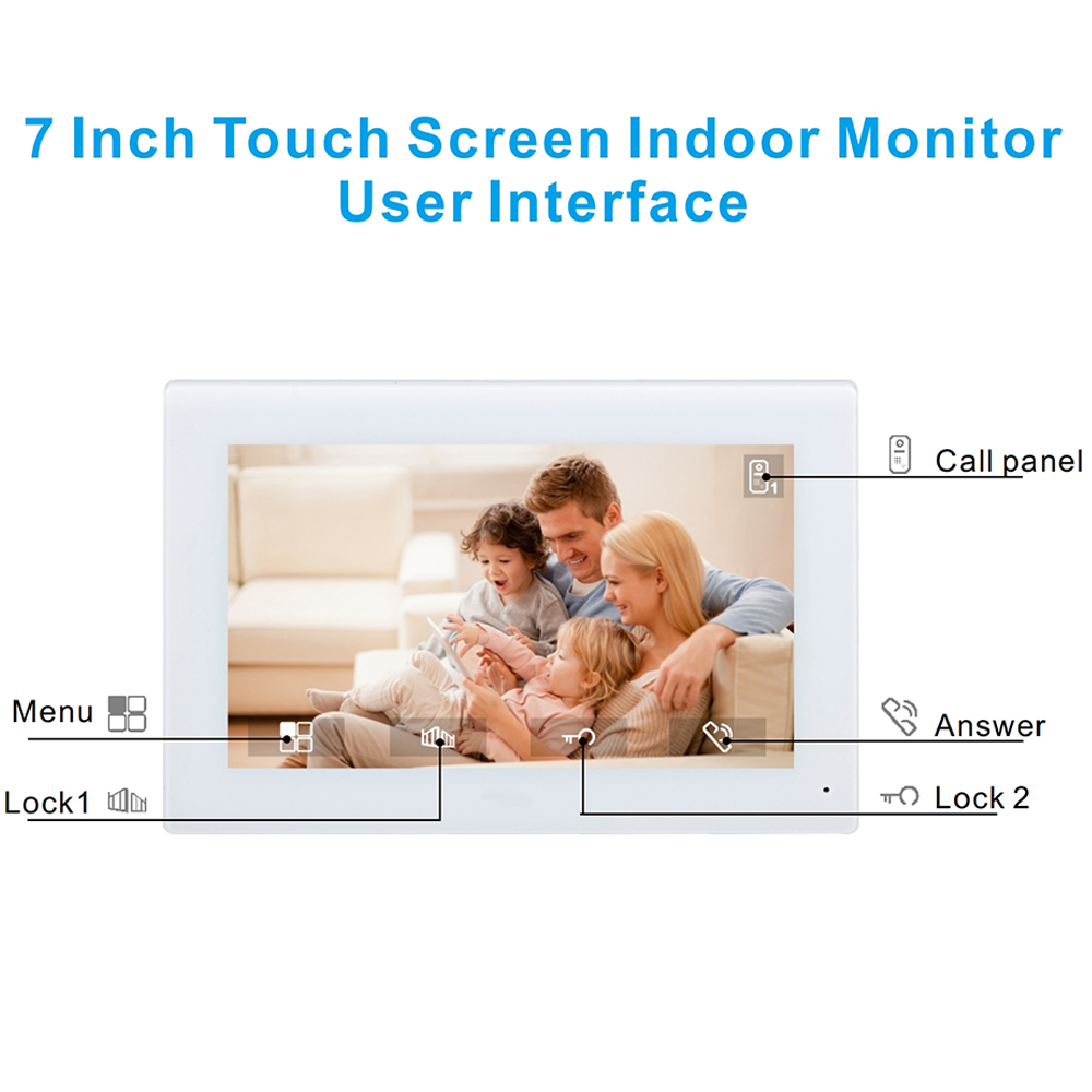 7inch Color Wired Video Interc - огляд і ціна Home Cinema Kit