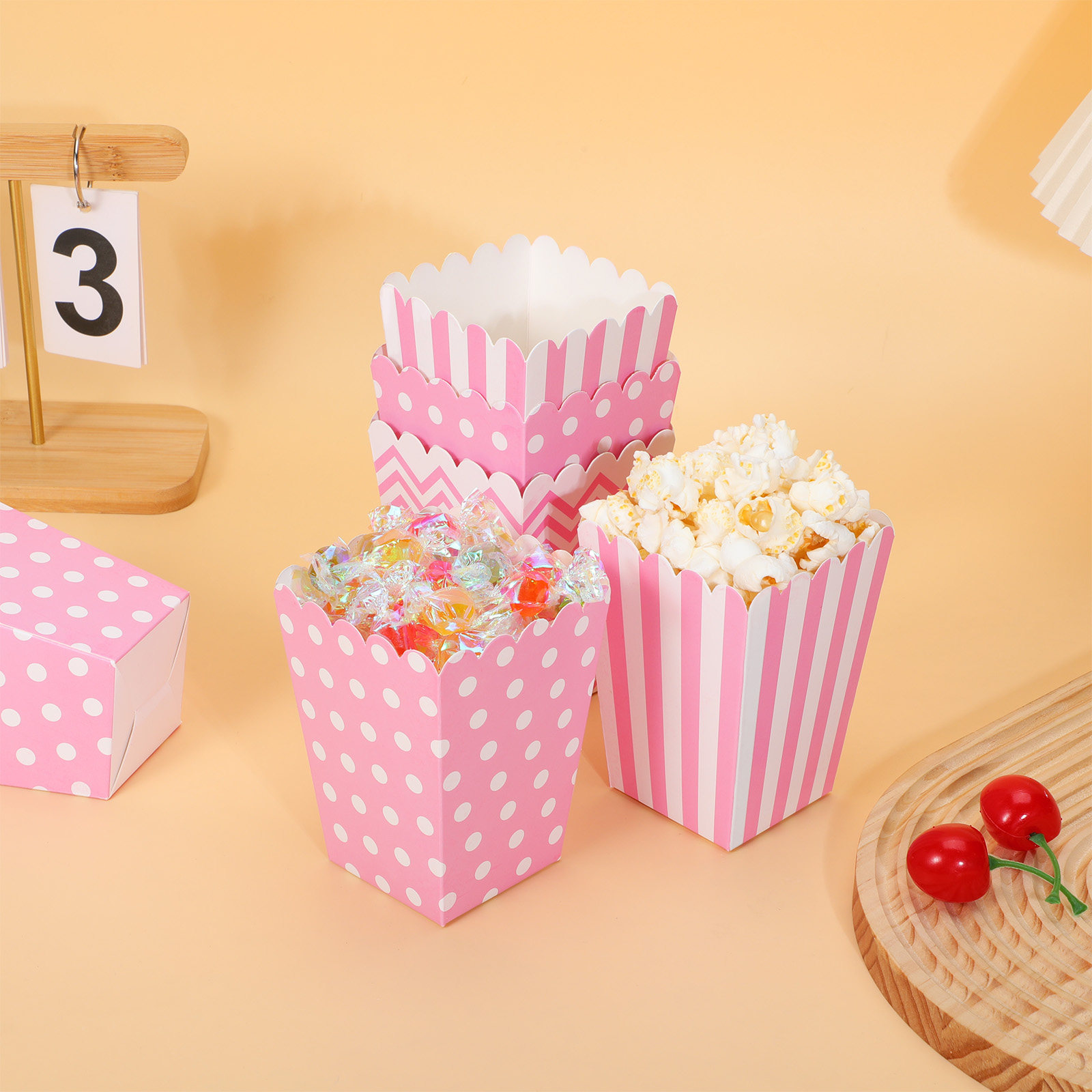 36Pcs Popcorn Boxes Premium Cr - огляд і ціна Home Cinema Movies