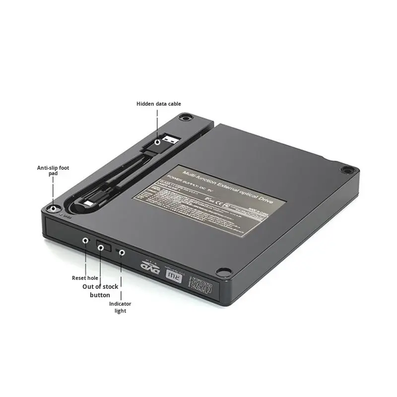 7 in 1 USB3.0&Type C CD DVD Pl - огляд і ціна Blu Ray Disc Player