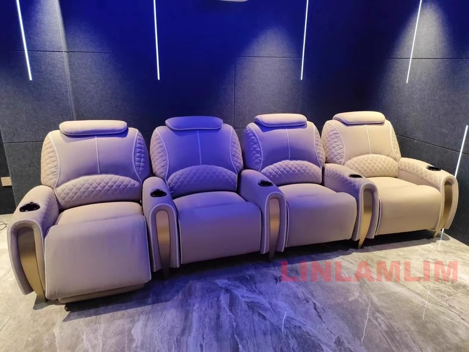 Luxury Electric Recliner Theat - огляд і ціна Home Cinema Couch
