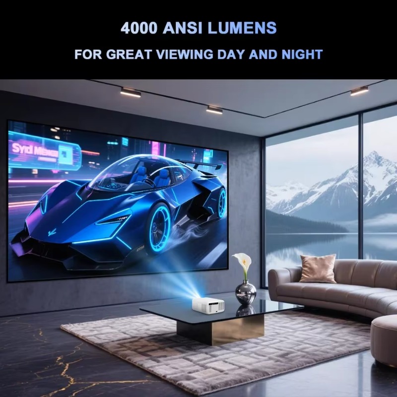 D10S Projector 4K V660 Chip 3+ - огляд і ціна Home Cinema Mini