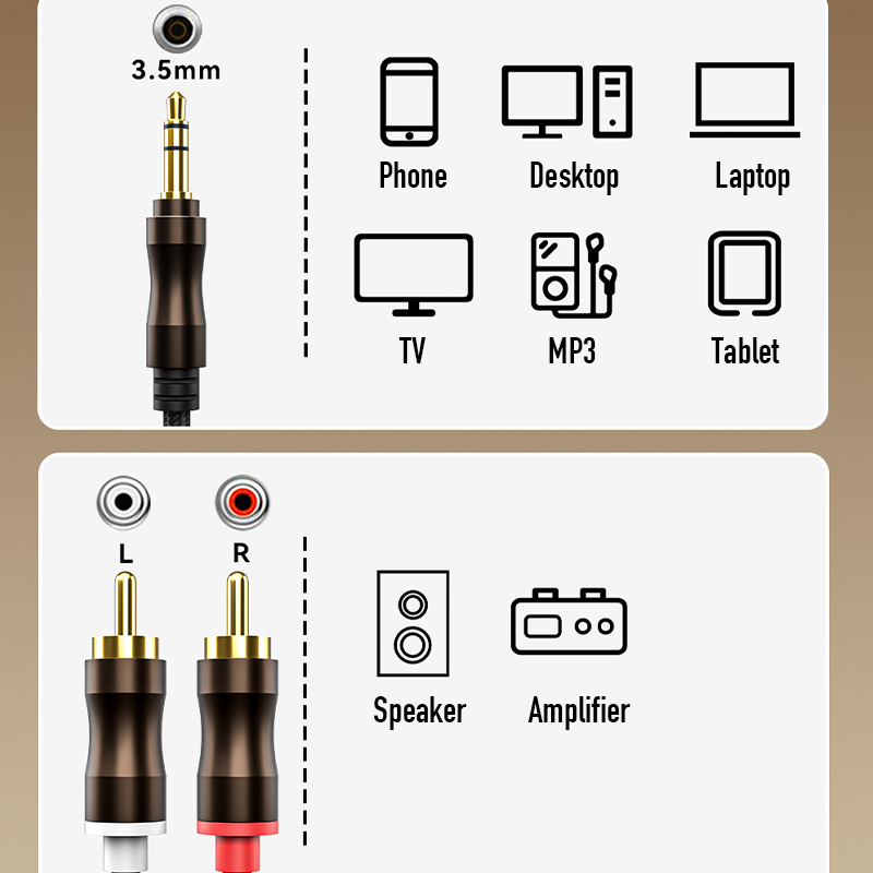 RCA To 3.5 mm Jack Aux Audio C - огляд і ціна Klipsch Home Cinema