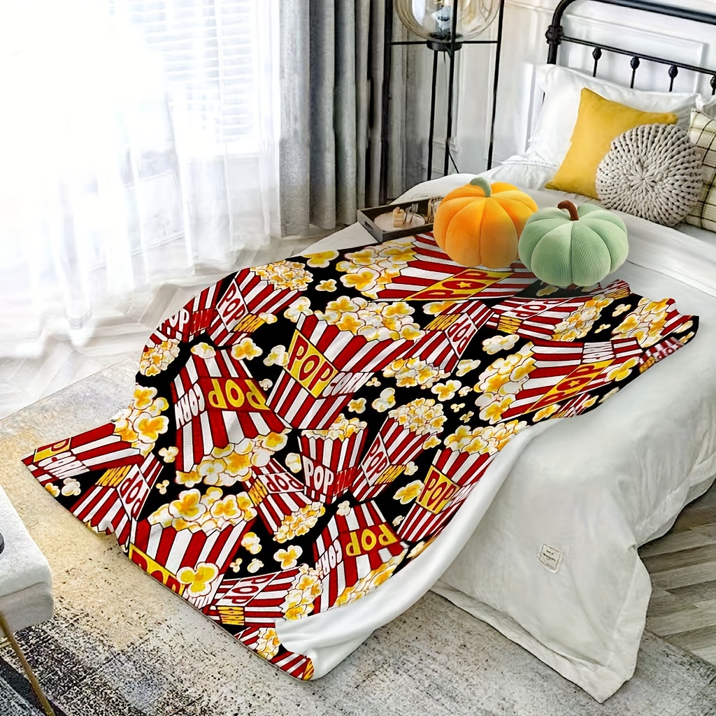 Popcorn Blanket, Cinema Flanne - огляд і ціна Home Cinema Food
