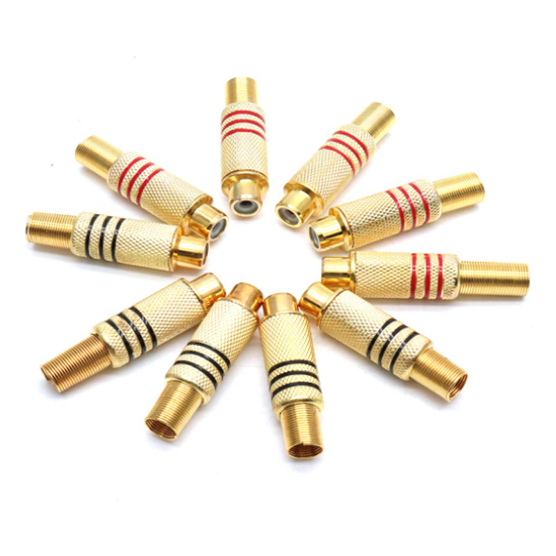 4PCS RCA Plug Gold Plated Sold - огляд і ціна Klipsch Home Cinema