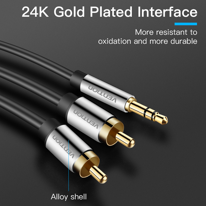 Vention RCA Cable 3.5 to 2rca  - огляд і ціна Klipsch Home Cinema